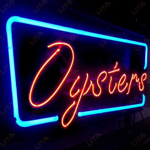 Oyster Neon Sign