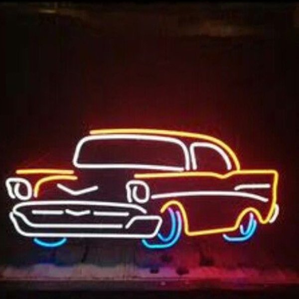 car-neon-sign