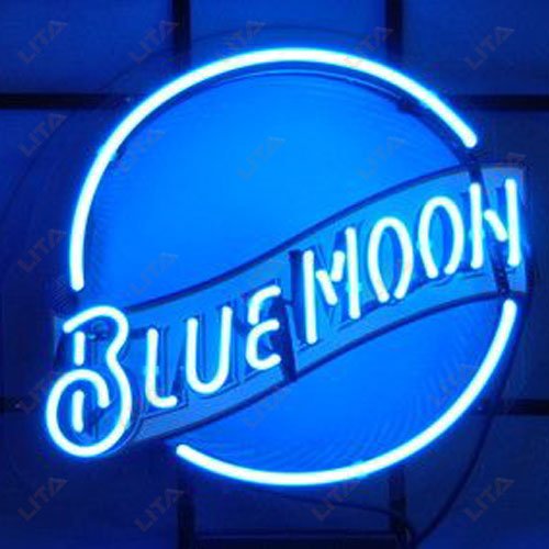 Blue Moon Bar Sign