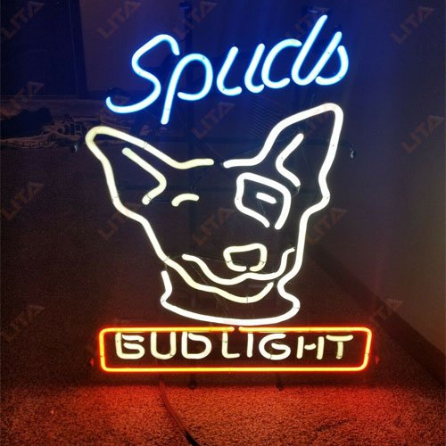 Spuds Mackenzie Neon Sign