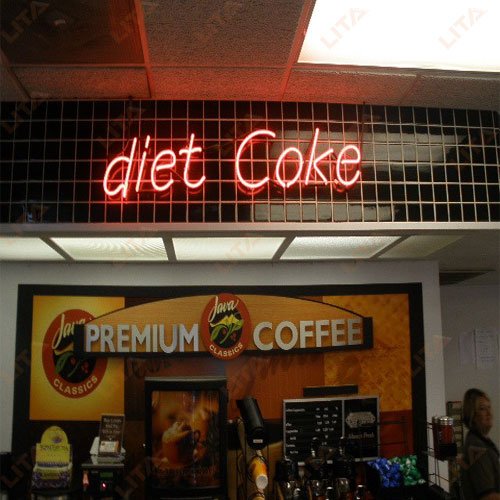 Diet Coke Neon Sign