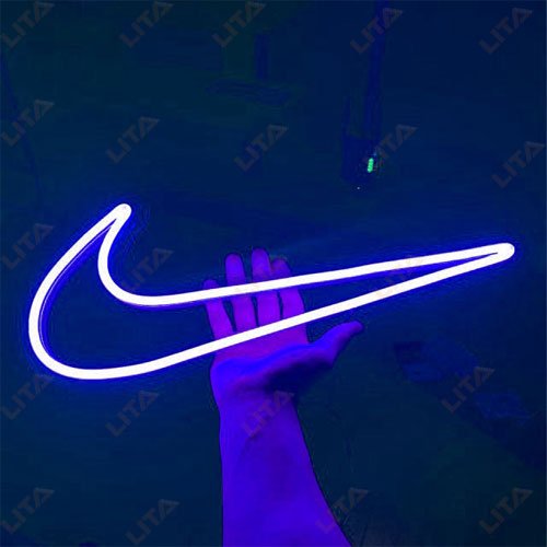 Nike Swoosh Neon Sign