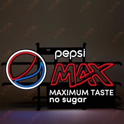 Pepsi Max Neon Sign