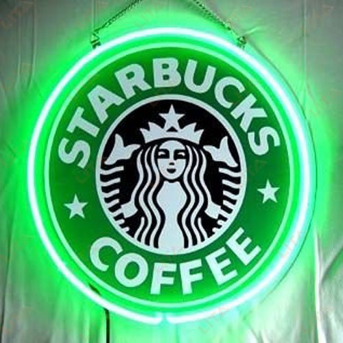 Starbucks Neon Logo