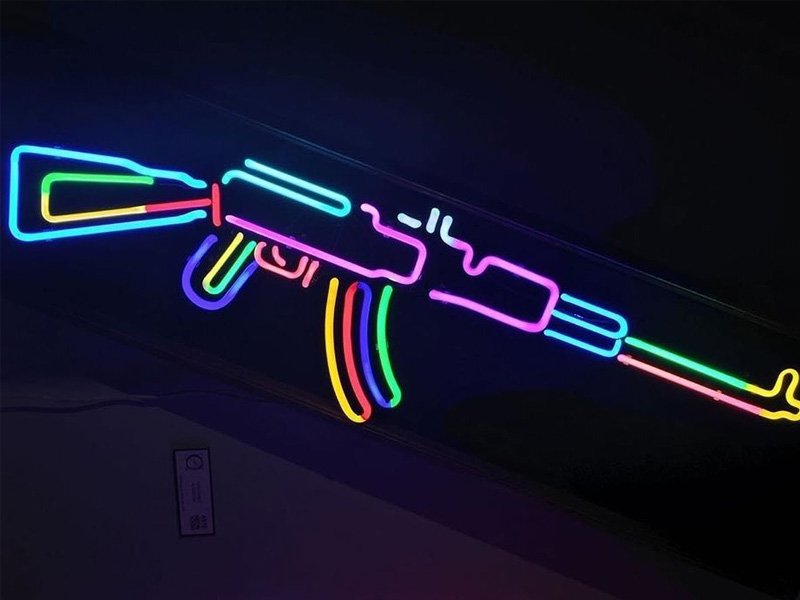 AK-45-Neon-Sign