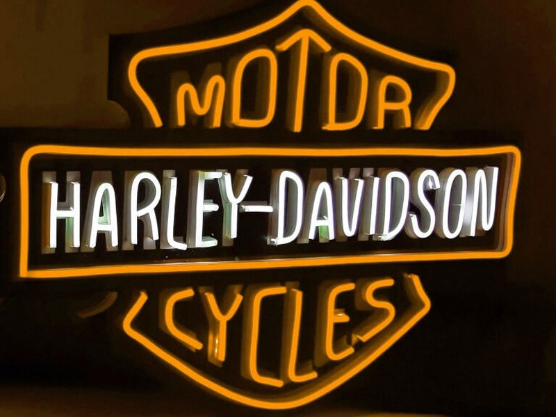 Harley-Davidson-Neon-Sign