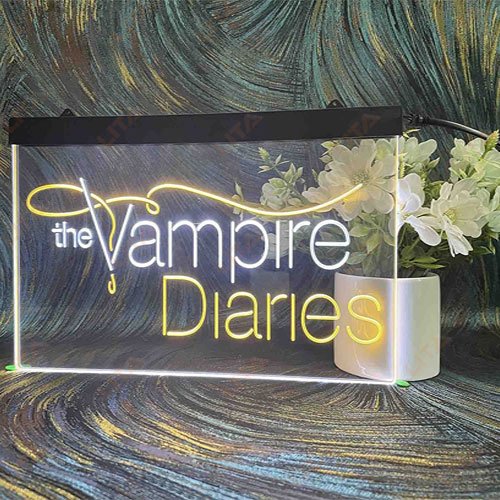 The Vampire Diaries Neon Sign