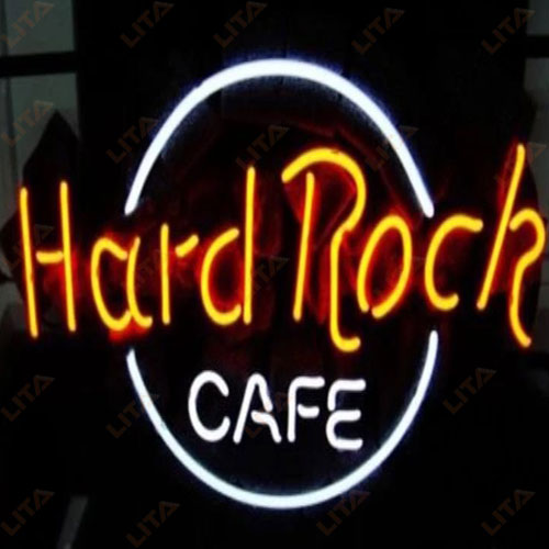 Hard Rock Cafe Neon Sign