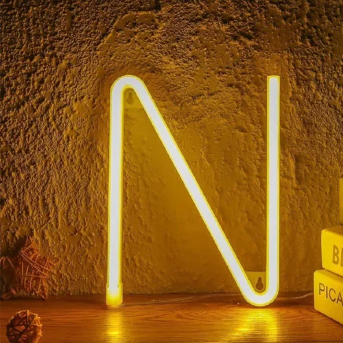 Letter-N-Neon-Light