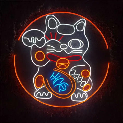 Lucky-Cat-Neon-Sign